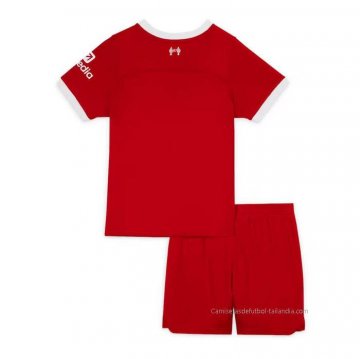 1ª Camiseta Liverpool Nino 2023-2024