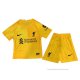 Camiseta Liverpool Portero Nino 2021-2022 Amarillo
