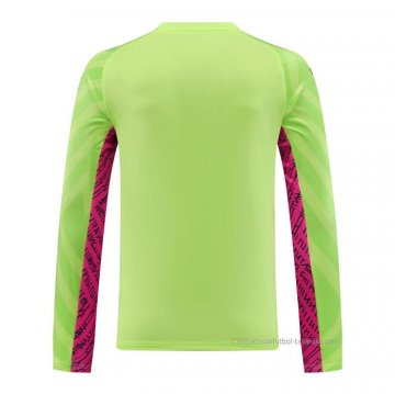 Camiseta Manchester City Portero Manga Larga 2023-2024 Verde
