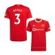 1ª Camiseta Manchester United Jugador Bailly 2021-2022