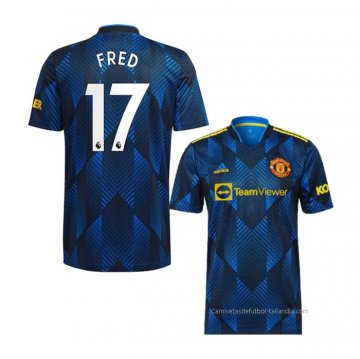 3ª Camiseta Manchester United Jugador Fred 2021-2022 3ª Camiseta Manchester United Jugador Fred 2021-2022