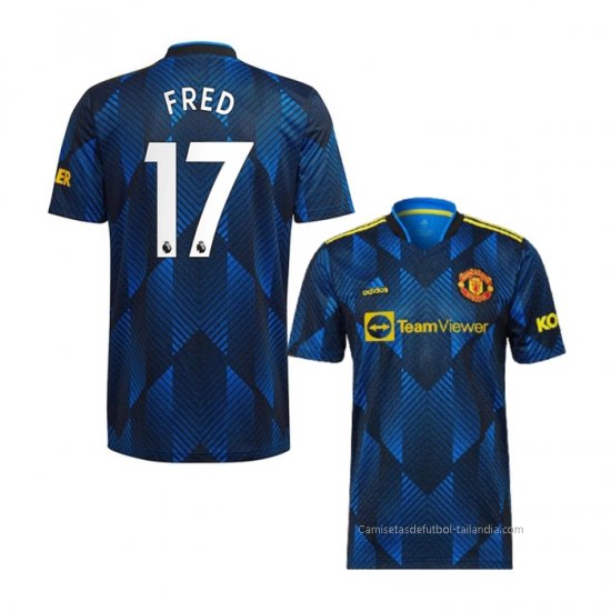 3ª Camiseta Manchester United Jugador Fred 2021-2022 - Haga un click en la imagen para cerrar