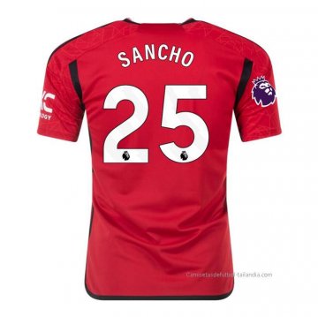 1ª Camiseta Manchester United Jugador Sancho 2023-2024 1ª Camiseta Manchester United Jugador Sancho 2023-2024