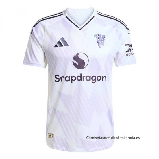 2ª Camiseta Manchester United Authentic 2025-2026 - Haga un click en la imagen para cerrar