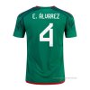 1ª Camiseta Mexico Jugador E.Alvarez 2022 1ª Camiseta Mexico Jugador E.Alvarez 2022