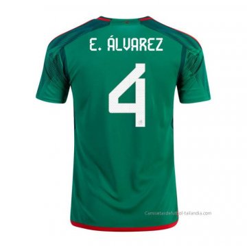 1ª Camiseta Mexico Jugador E.Alvarez 2022 1ª Camiseta Mexico Jugador E.Alvarez 2022