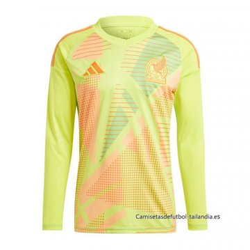 2ª Camiseta Mexico Portero Manga Larga 2024 2ª Camiseta Mexico Portero Manga Larga 2024
