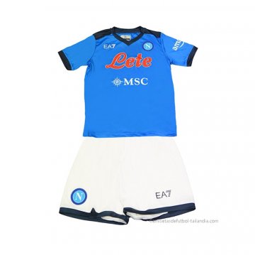 Camiseta Napoli 1ª Nino 2021-2022 Camiseta Napoli 1ª Nino 2021-2022