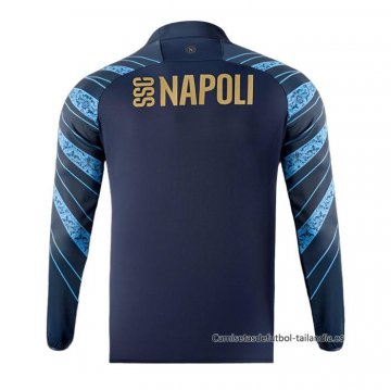 Camiseta Napoli Special Manga Larga 2025-2026 Azul Oscuro