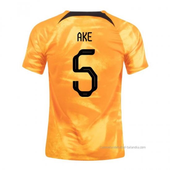 1ª Camiseta Paises Bajos Jugador Ake 2022 - Haga un click en la imagen para cerrar