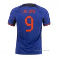 2ª Camiseta Paises Bajos Jugador L.De Jong 2022