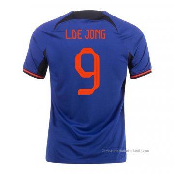 2ª Camiseta Paises Bajos Jugador L.De Jong 2022 2ª Camiseta Paises Bajos Jugador L.De Jong 2022