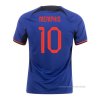 2ª Camiseta Paises Bajos Jugador Memphis 2022