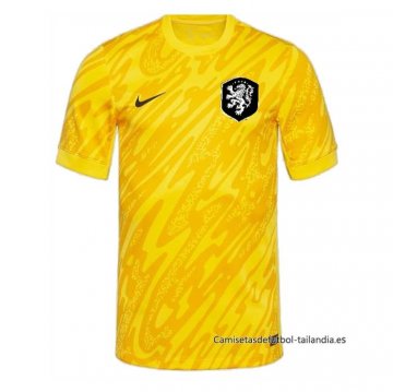 2ª Camiseta Paises Bajos Portero 2024 2ª Camiseta Paises Bajos Portero 2024