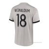 2ª Camiseta Paris Saint-Germain Jugador Wijnaldum 2022-2023