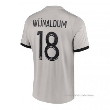 2ª Camiseta Paris Saint-Germain Jugador Wijnaldum 2022-2023 2ª Camiseta Paris Saint-Germain Jugador Wijnaldum 2022-2023