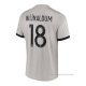 2ª Camiseta Paris Saint-Germain Jugador Wijnaldum 2022-2023