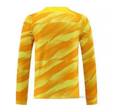 Camiseta Paris Saint-Germain Portero Manga Larga 2023-2024 Amarillo