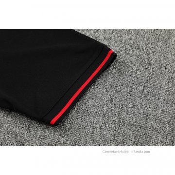 Camiseta Polo del AC Milan 2022-2023 Negro