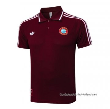Camiseta Polo del Bayern Munich 2025-2026 Rojo Camiseta Polo del Bayern Munich 2025-2026 Rojo