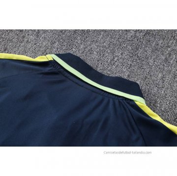 Camiseta Polo del Brasil 2022-2023 Azul Oscuro