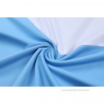 Camiseta Polo del Manchester City 2022-2023 Azul y Blanco