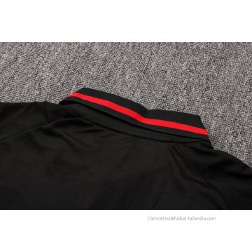 Camiseta Polo del Manchester United 2021-2022 Negro