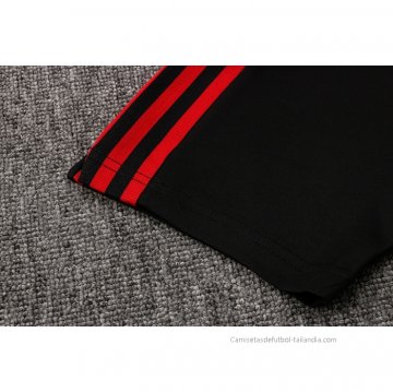 Camiseta Polo del Manchester United 2021-2022 Negro