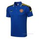 Camiseta Polo del Manchester United 2021-2022 Azul