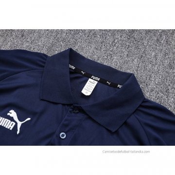Camiseta Polo del Olympique Marsella 2023-2024 Azul Oscuro