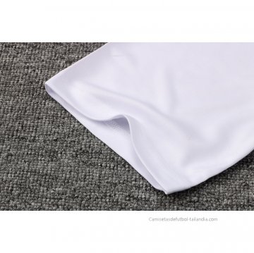 Camiseta Polo del Paris Saint-Germain Jordan 2021-2022 Blanco
