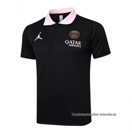 Camiseta Polo del Paris Saint-Germain Jordan 2024-2025 Negro - Haga un click en la imagen para cerrar