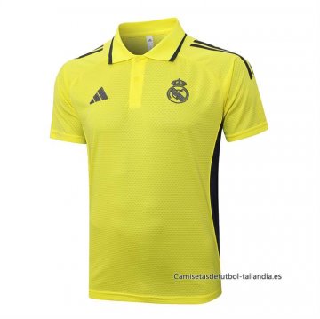 Camiseta Polo del Real Madrid 2025-2026 Amarillo Camiseta Polo del Real Madrid 2025-2026 Amarillo