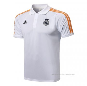Camiseta Polo del Real Madrid 2021-2022 Blanco Camiseta Polo del Real Madrid 2021-2022 Blanco