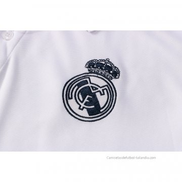Camiseta Polo del Real Madrid 2021-2022 Blanco