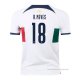 2ª Camiseta Portugal Jugador R.Neves 2022