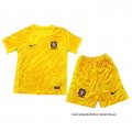 Camiseta Portugal Portero Nino 2024 Amarillo