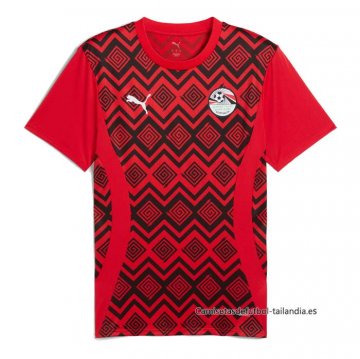 Camiseta Pre Partido del Egipto 2024 Rojo