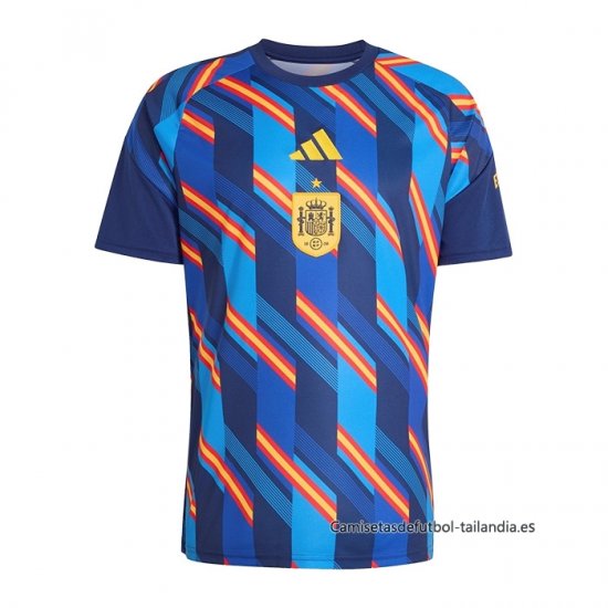 Camiseta Pre Partido del Espana 2026 Azul - Haga un click en la imagen para cerrar