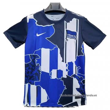 Camiseta Pre Partido del Hertha BSC 2024-2025 Azul Camiseta Pre Partido del Hertha BSC 2024-2025 Azul