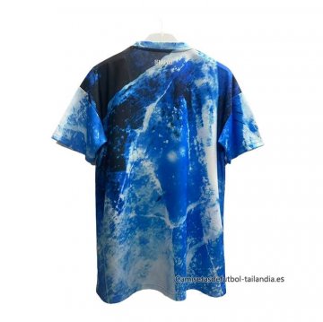 Camiseta Pre Partido del Napoli 2025-2026 Azul