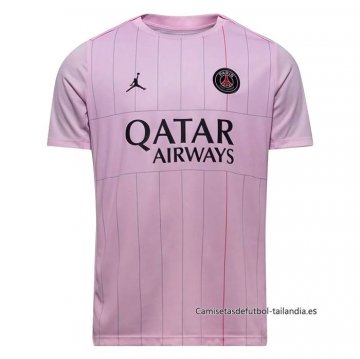 Camiseta Pre Partido del Paris Saint-Germain 2025-2026 Rosa