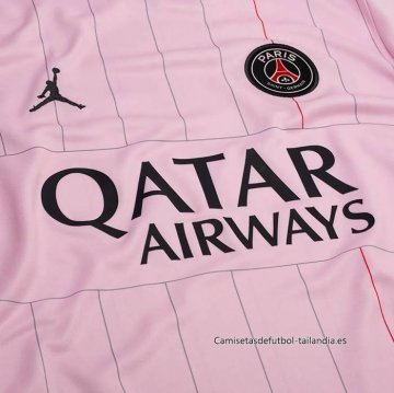 Camiseta Pre Partido del Paris Saint-Germain 2025-2026 Rosa