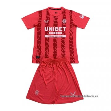 2ª Camiseta Rangers Portero Nino 2024-2025 2ª Camiseta Rangers Portero Nino 2024-2025