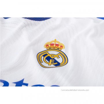 1ª Camiseta Real Madrid Authentic Manga Larga 2021-2022