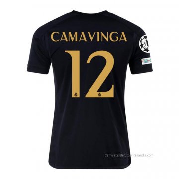 3ª Camiseta Real Madrid Jugador Camavinga 2023-2024 3ª Camiseta Real Madrid Jugador Camavinga 2023-2024