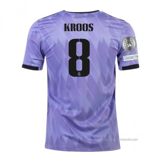 2ª Camiseta Real Madrid Jugador Kroos 2022-2023 - Haga un click en la imagen para cerrar