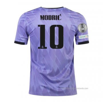 2ª Camiseta Real Madrid Jugador Modric 2022-2023