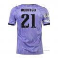 2ª Camiseta Real Madrid Jugador Rodrygo 2022-2023