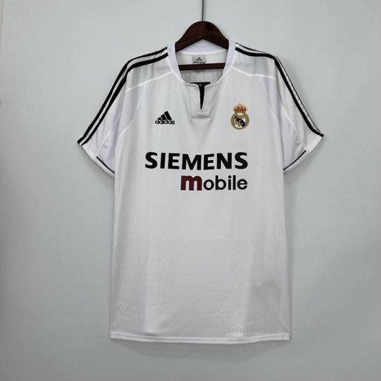 1ª Camiseta Real Madrid Retro 2003-2004 - Haga un click en la imagen para cerrar